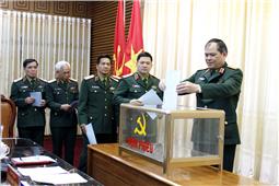 Quân khu: Lấy phiếu tín nhiệm nguồn quy hoạch Bộ tư lệnh nhiệm kỳ 2020-2025
